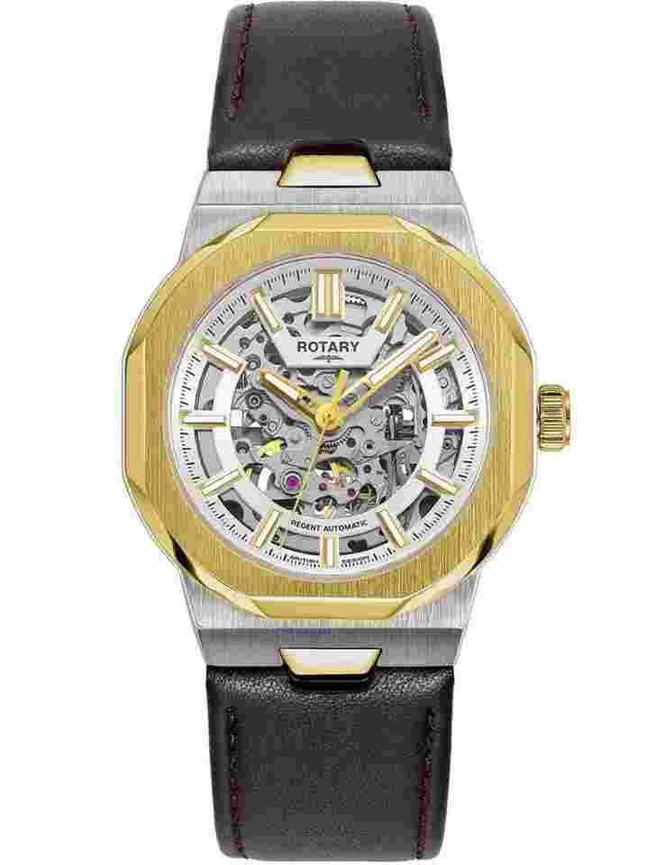 Rotary GS05496/06 Herrenuhr Regent Automatik 40mm 10ATM