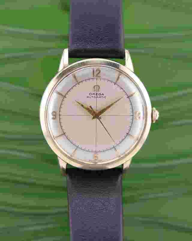 Omega Bumper Automatic Bumper 14k gold case