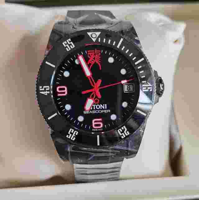 Titoni Carbon fiber automatic watch 42MM.83600-C-RA-217 