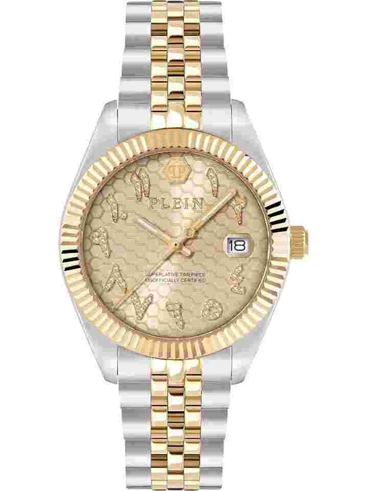Philipp Plein PWYFA0526 Damenuhr Date Superaltive 34mm 5ATM 