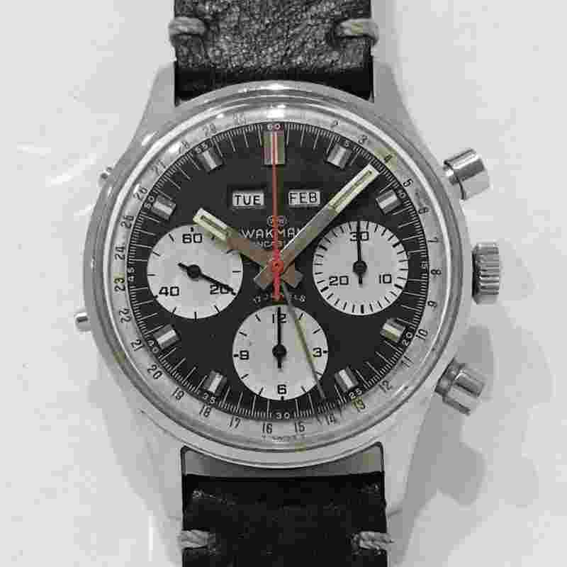 Wakmann Triple Calender Chronograph 725.1309 Valjoux.730