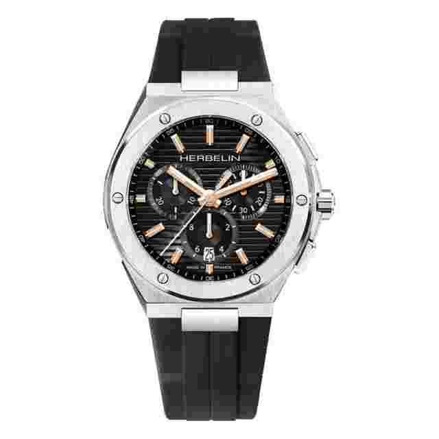 Herbelin Montre Cap Camarat Chronographe 37645A14TR 