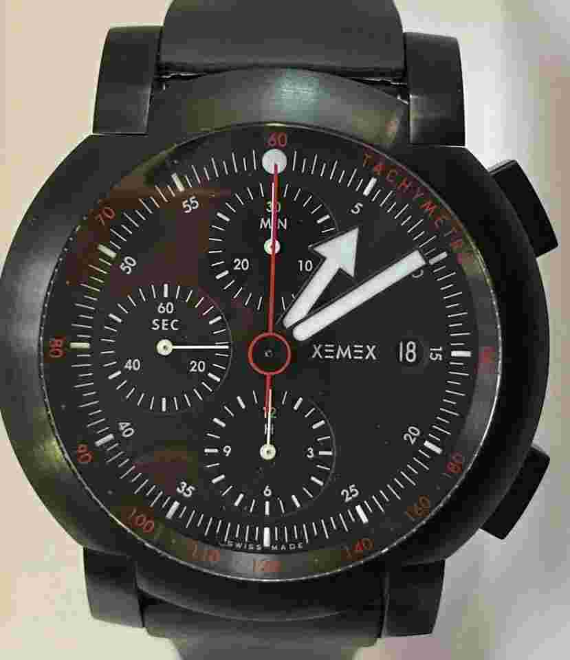 Xemex SPEEDWAY automatique CHRONOGRAPH Swiss. E.U. Buyers Only