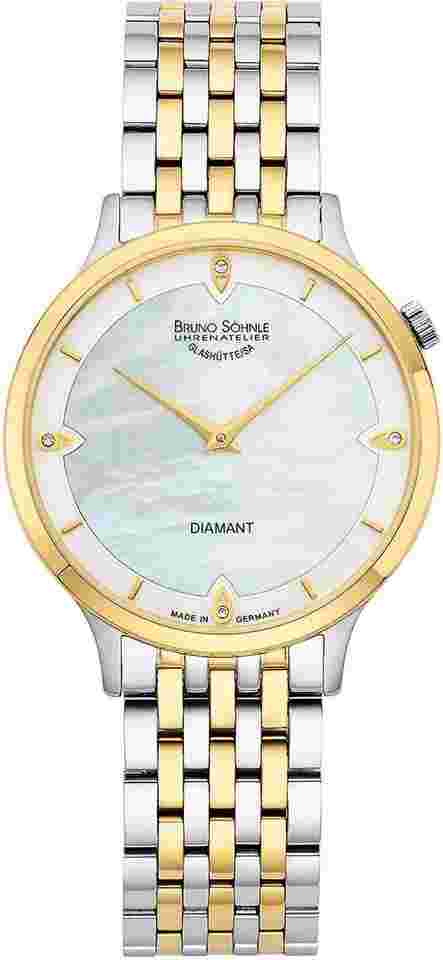 Bruno Söhnle UHRENATELIER GLASHÜTTE/SA Bologna III 17-23213-292 Damenarmbanduhr
