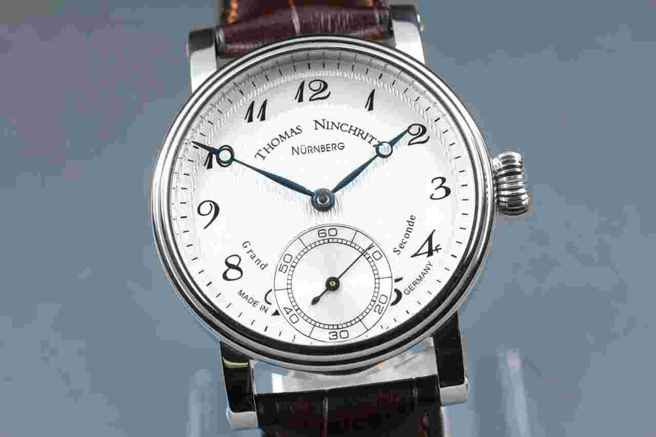 Thomas Ninchritz Grand Seconde NI2000.3A Manual Men's Watch[ Box Band Damaged ]