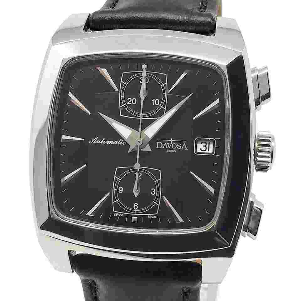 Davosa (like new & unworn) Quadro Bi-Compax Automatic Chronograph Full-Set CIII