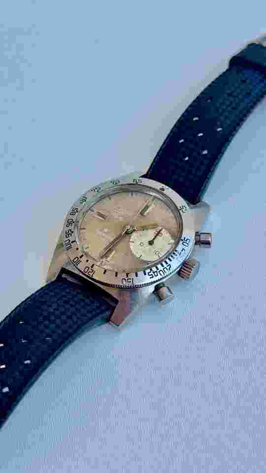 Aquastar Ref. Cal. Valjoux . Winding Watch Vintage Swiss Duward Aquastar Rally ( Valjoux 92)