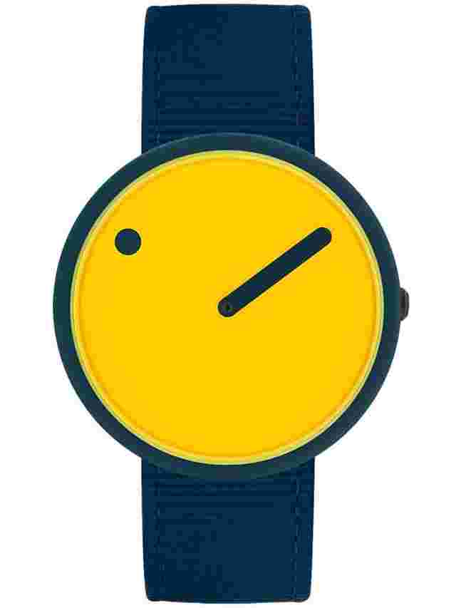 PICTO R44024-R001 Electric Yellow Unisex 40mm 5ATM 