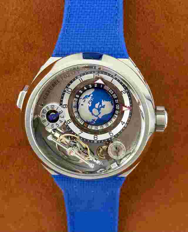 Greubel Forsey GMT Balancier Convexe full set / World Display Dial