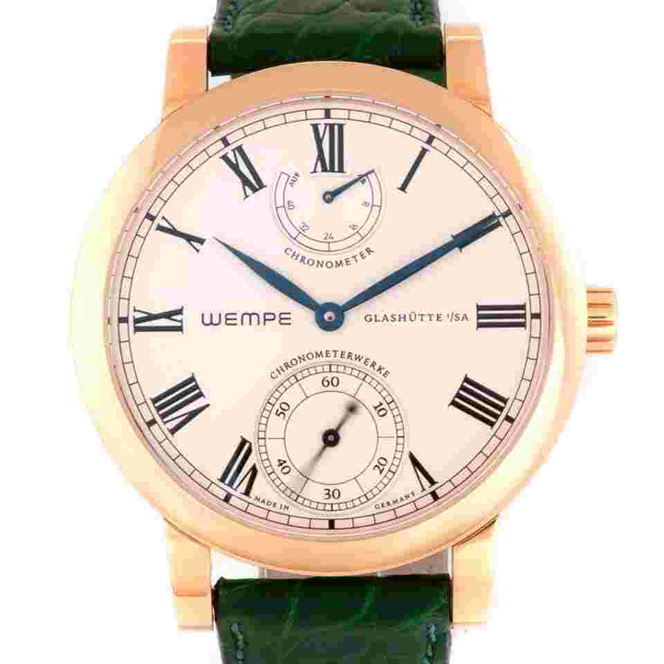 Wempe Chronometerwerke Roségold on Strap