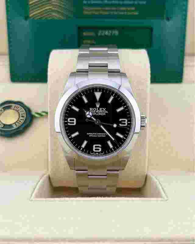 Rolex Explorer In Stock 2025 Explorer 40mm 224270 Stainless Steel Oyster Band