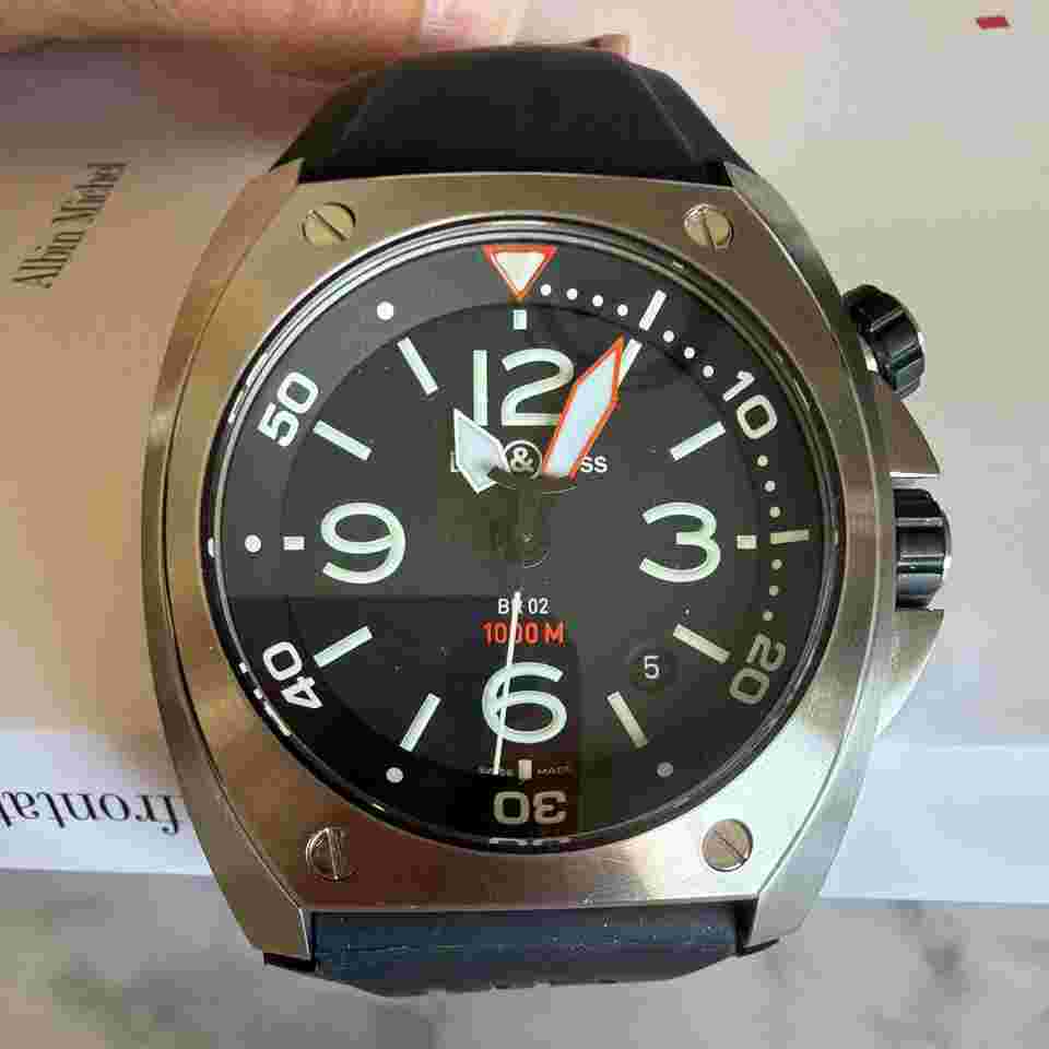 BELL & ROSS BR 02 HUBLOT BR 02 HUBLOT BELL & ROSS DE COLLECTION MODÈLE RARE 