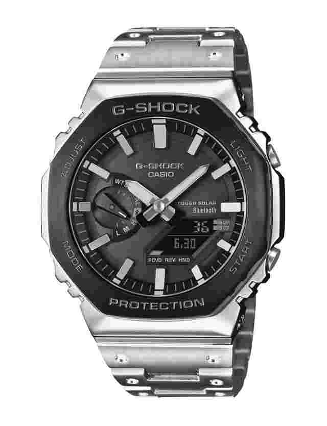 g-shock full metal 2100 series 44.4 mm quartz watch gm-b2100bt-1adr 