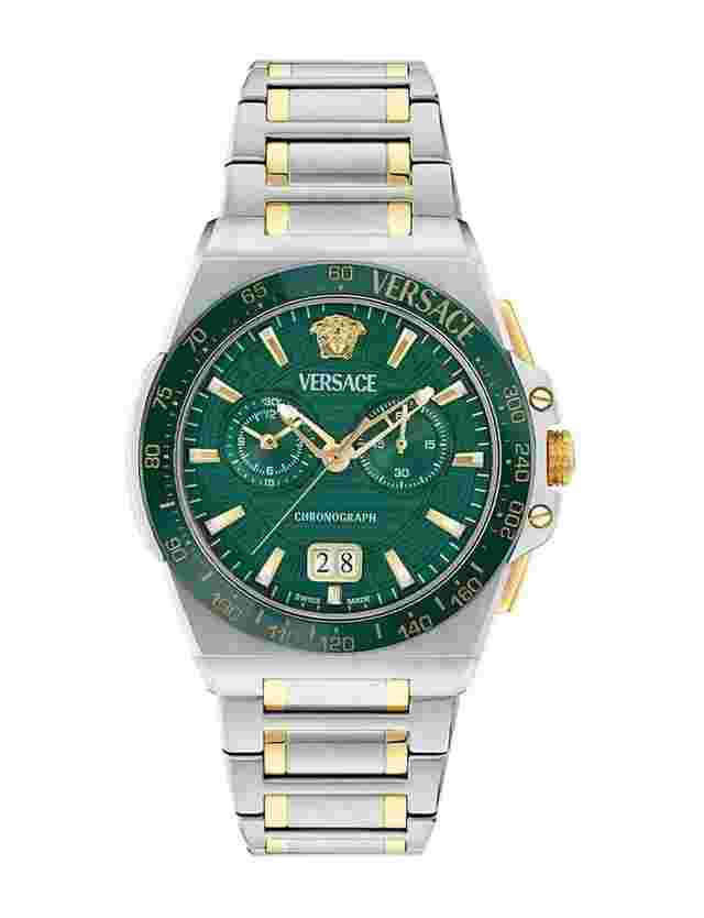 Versace greca reaction 43 mm quartz watch ve5n00426