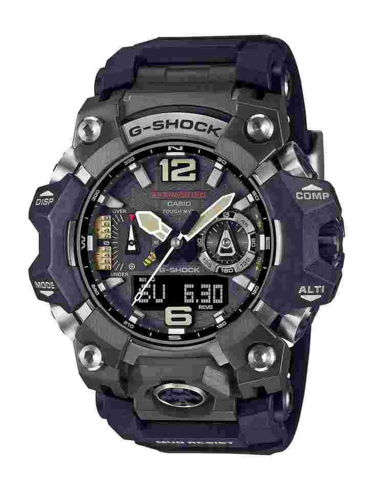 g-shock master of g-land mudmaster 52,1 mm quartz watch gwg-b1000-1adr