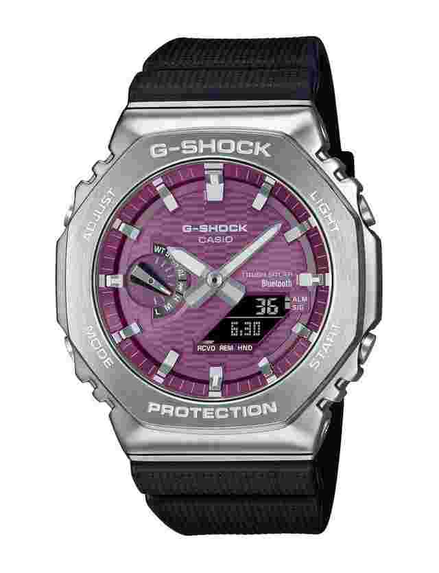 g-shock 2100 series 44,4 mm solar watch gbm-2100a-4bdr 