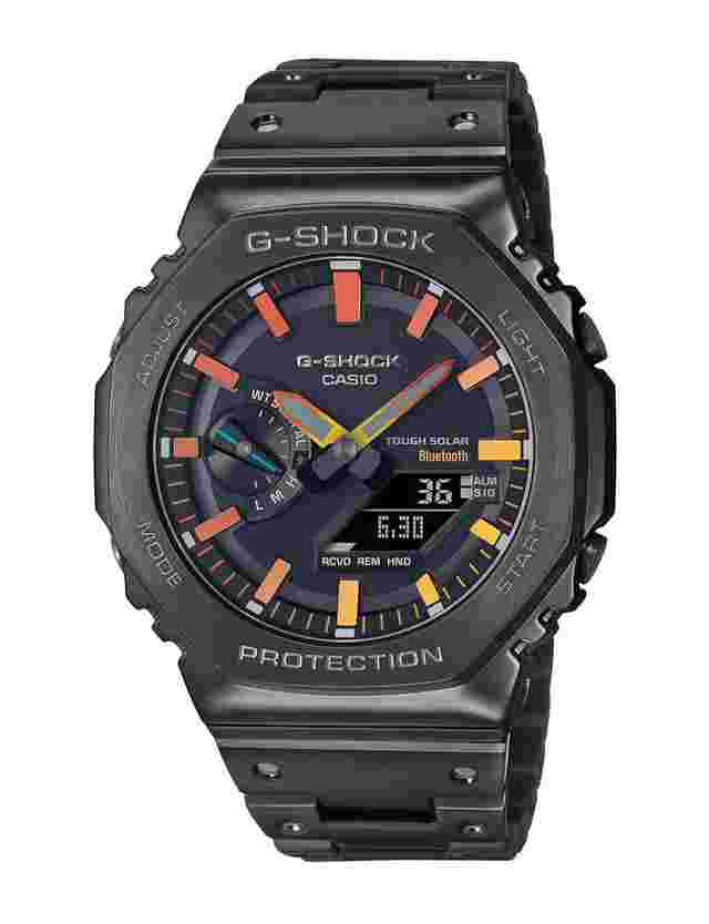 g-shock full metal 2100 series 44,4 mm quartz watch gm-b2100bpc-1adr 