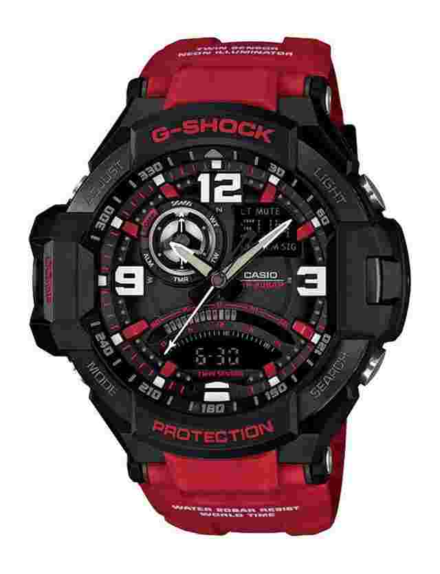 g-shock master of g-air gravitymaster 52,1 mm quartz watch ga-1000-4bdr 