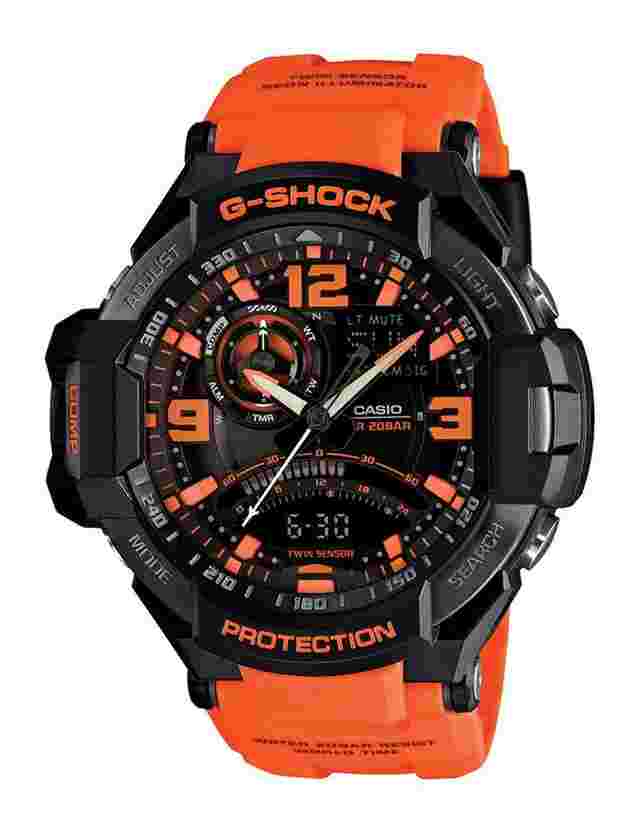 g-shock master of g-air gravitymaster 52,1 mm quartz watch ga-1000-4adr 