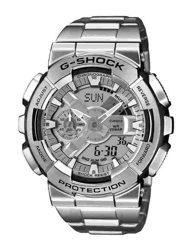 g-shock g-steel 110 series 48,8 mm quartz watch gm-110d-8adr 