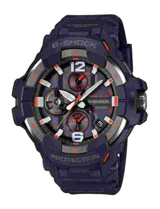 g-shock master of g-air gravitymaster 54,7 mm quartz watch gr-b300-1a4dr 