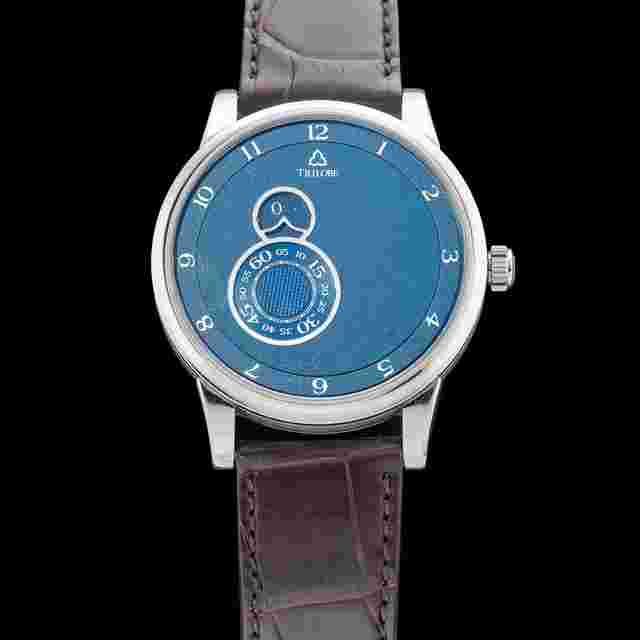 Trilobe Nuit Fantastique Grained Blue Titanium NF05BG