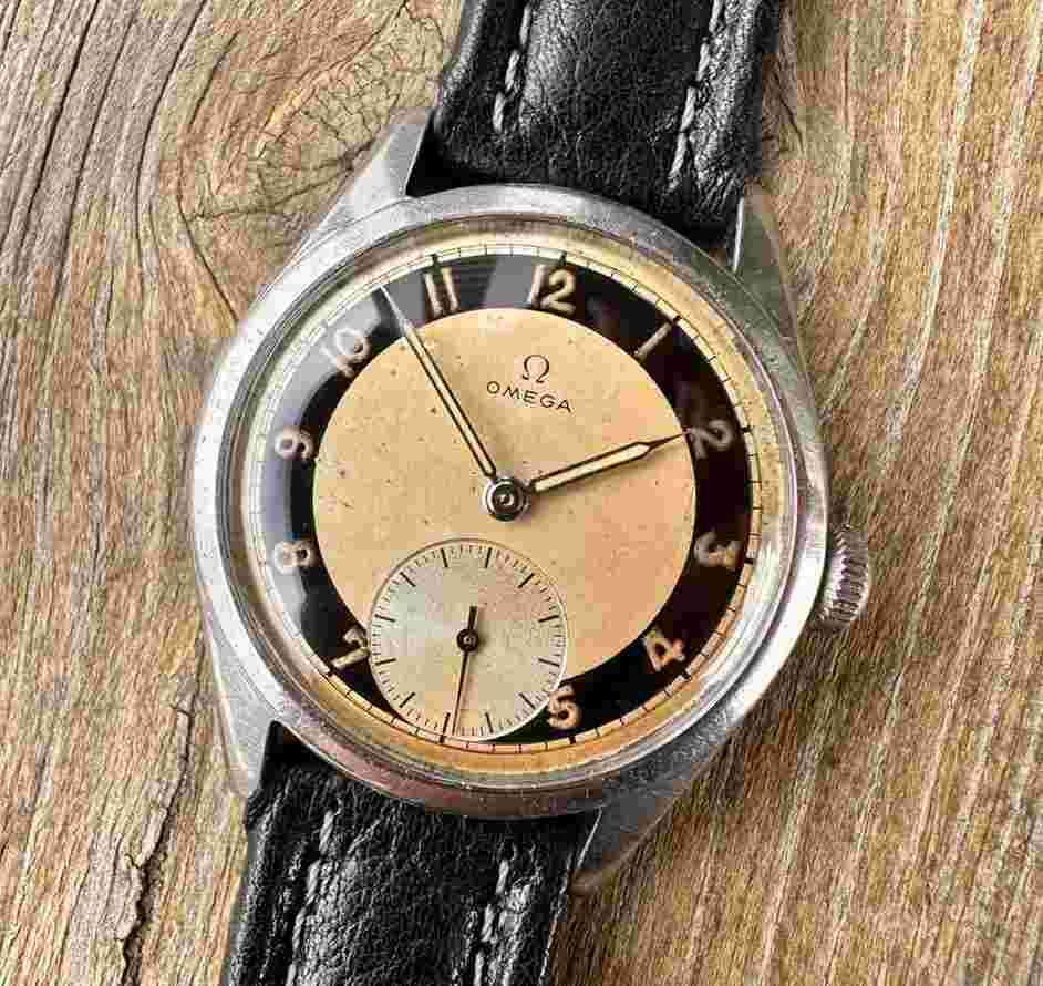 Omega Classic Vintage Bullseye Special ref with fantastic patina