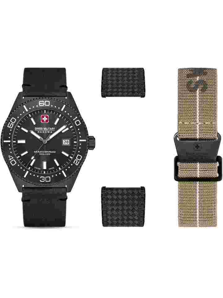 Swiss Military Hanowa SMWGB0004940-SET Herrenuhr Nomad Set 43mm 10ATM