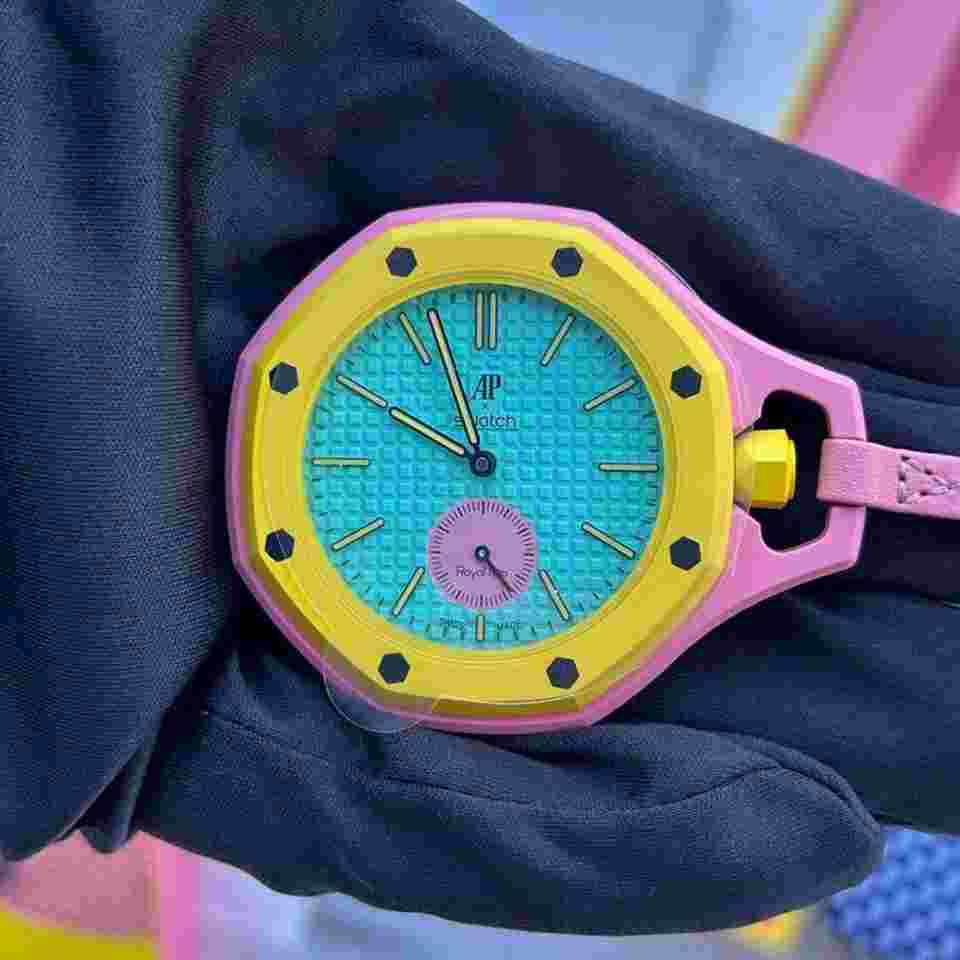 Swatch Royal Pop x Audemars Piguet Royal Pop OTG ROZ – Full Set Unworn