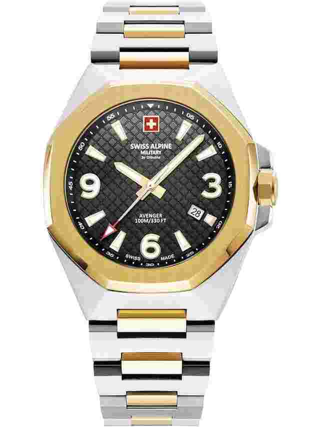 Swiss Alpine Military 7005.1147 Typhoon Herrenuhr 42mm 10ATM 