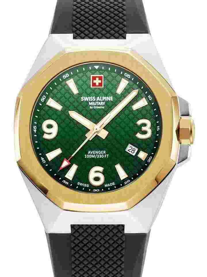 Swiss Alpine Military 7005.1844 Typhoon Herrenuhr 42mm 10ATM