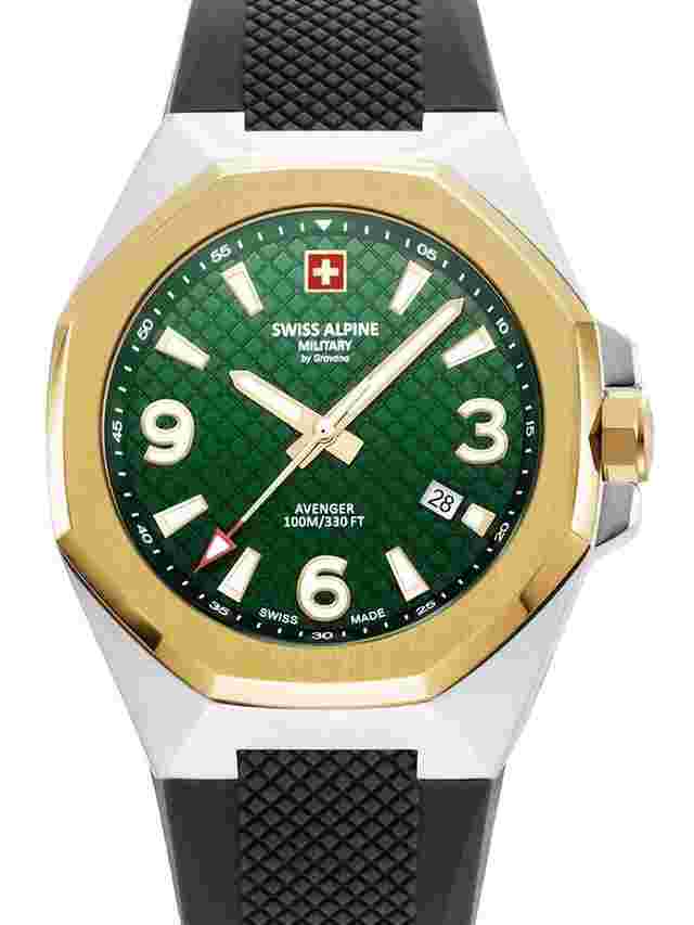 Swiss Alpine Military 7005.1844 Typhoon Herrenuhr 42mm 10ATM 