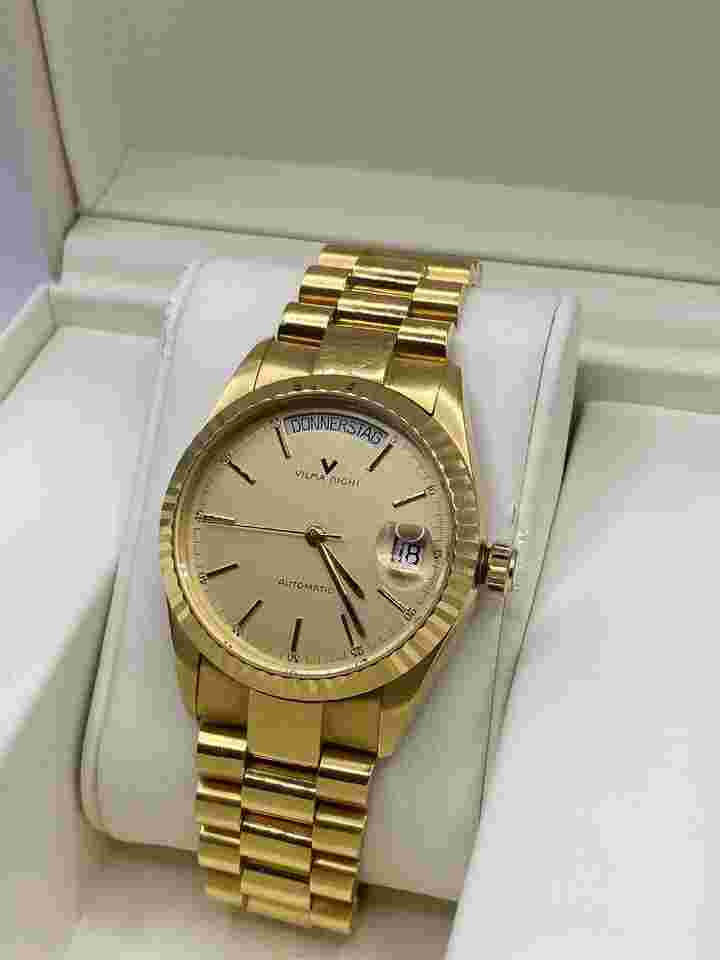 VILMA RIGHI 18K 750 GOLD SWISS MVT ETA 2834