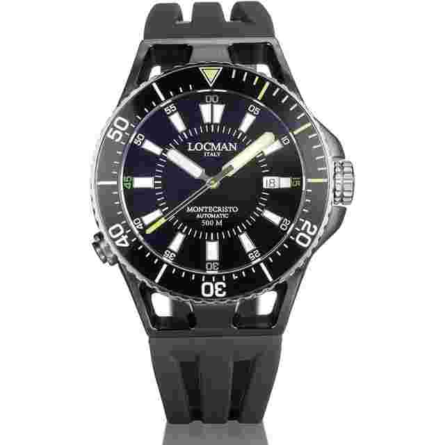 Locman Montecristo 0547K01A-BKBKGRSKD Montecristo Automatic Men's Watch