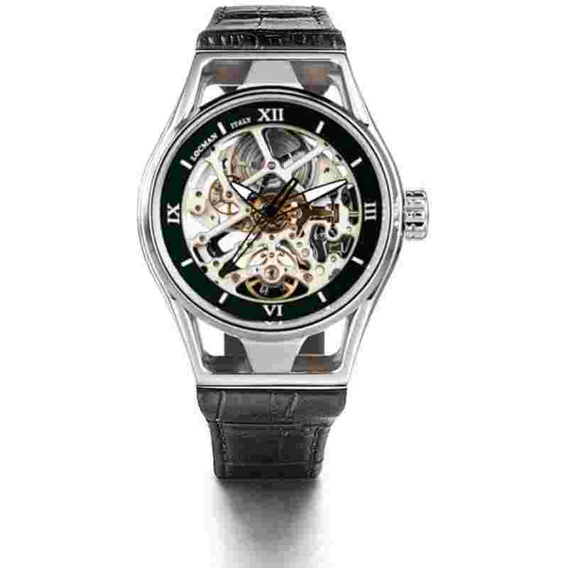 Locman Montecristo 0538A01S-00BKGYPK Montecristo Automatic Men's Watch