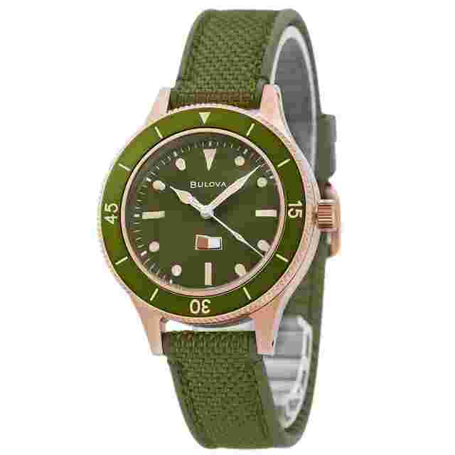 Bulova 98A324 Mil Ships Automatic Men's Watch