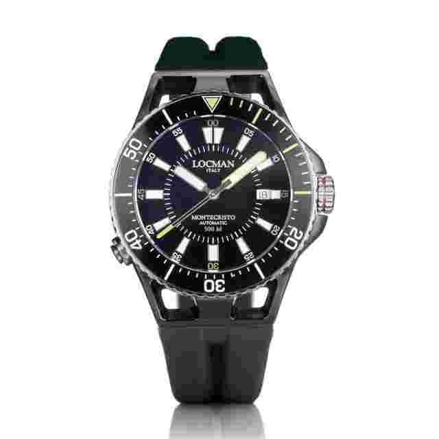 Locman Montecristo 0547K01A-BKBKGRSK0 Montecristo Automatic Men's Watch