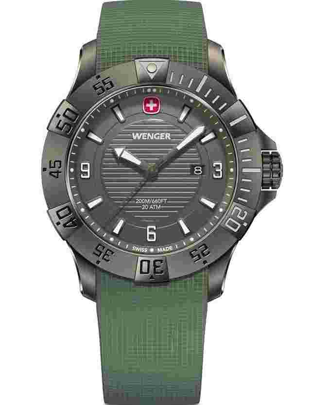 Wenger Sea Force 01.0641.143 Herrenuhr Seaforce 43mm 20ATM