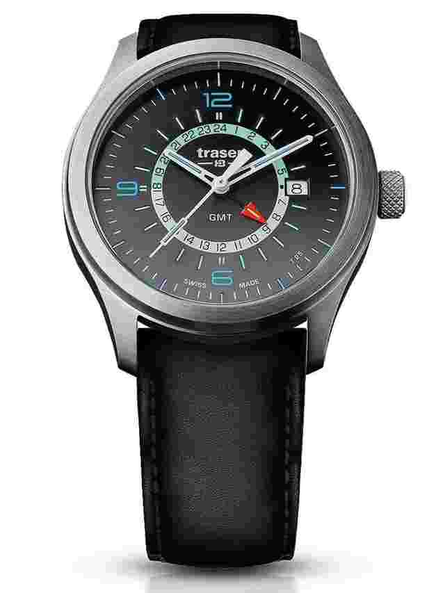 Traser H3 107231 P59 Aurora GMT Herrenuhr 42mm 10ATM