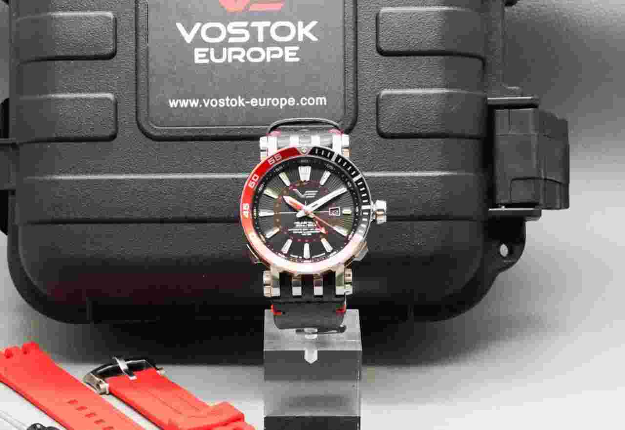 Vostok Europe LIMITENear MINT / BOX Europe Energia NH34-575A717 49mm Automatic Watch
