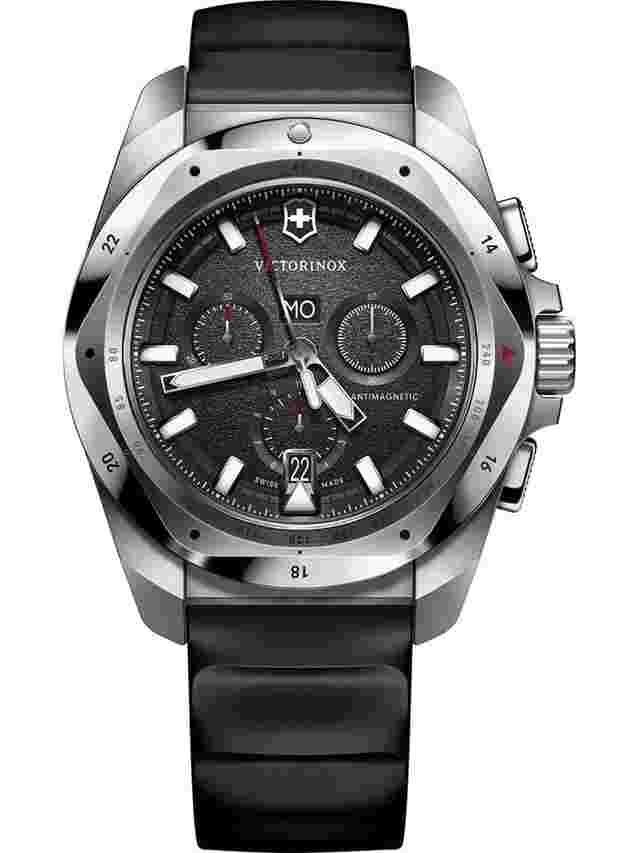 Victorinox Swiss Army 241983 Herrenuhr I.N.O.X Chronograph 43mm 20ATM
