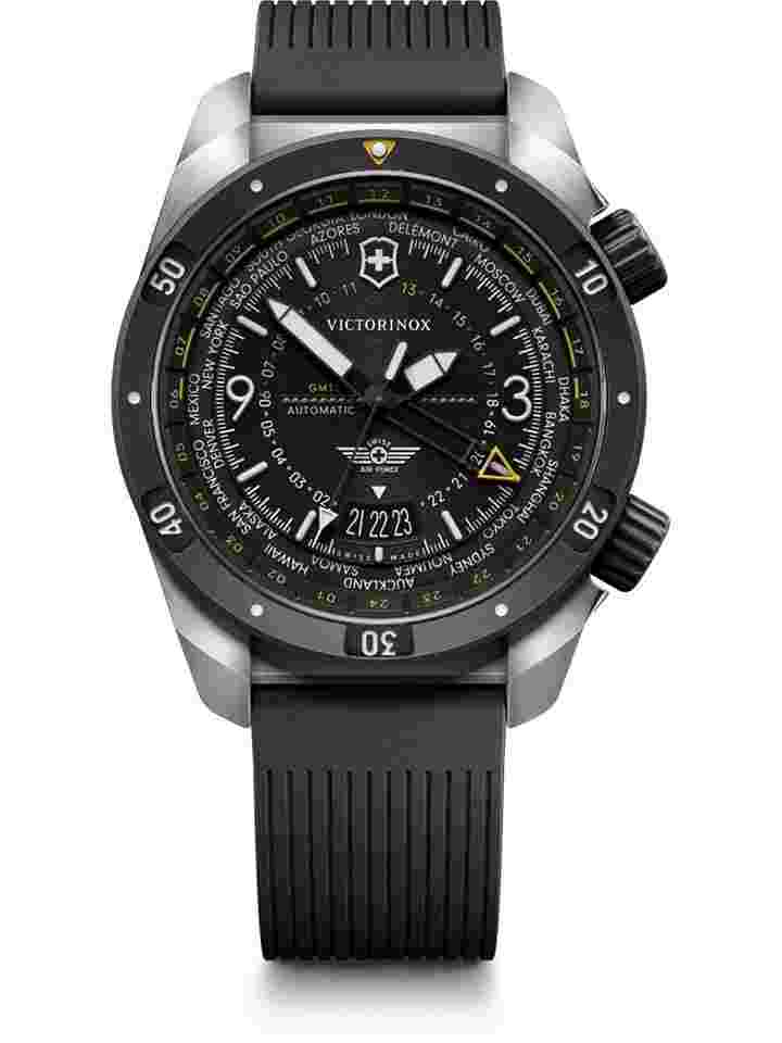 Victorinox Swiss Army 242005 Herrenuhr Air Pro Automatic GMT 43mm 20ATM