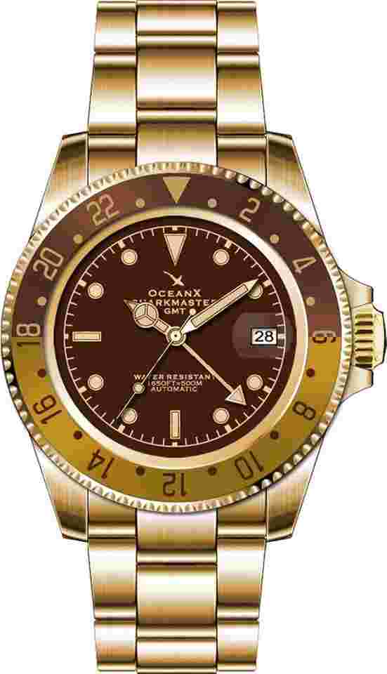 OceanX Sharkmaster GMT Automatic SMS-GMT-0501 