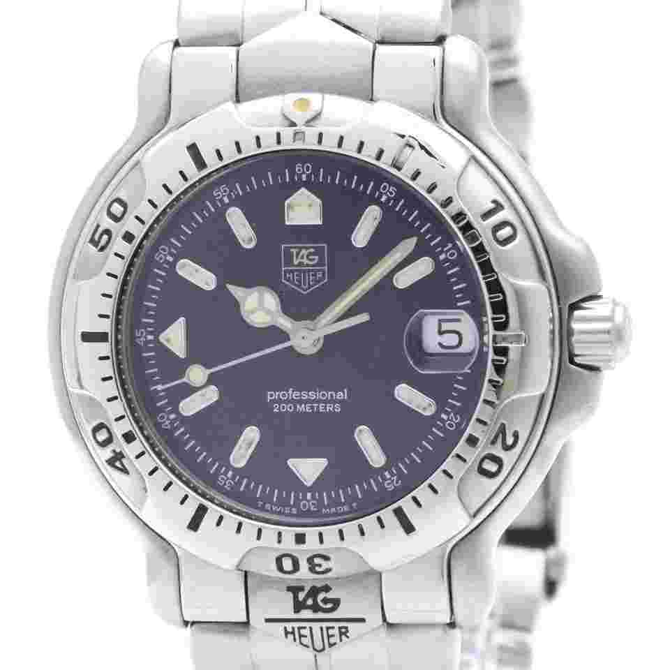 TAG Heuer 6000 Professional Quartz Mind Size Watch WH1215 Polished