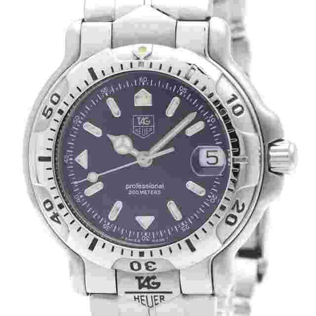 TAG Heuer 6000 Professional Quartz Mind Size Watch WH1215 Polished