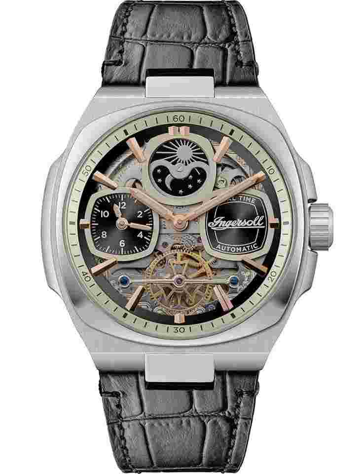 Ingersoll I15801 Herrenuhr The Spirit Automatik 47mm 5ATM