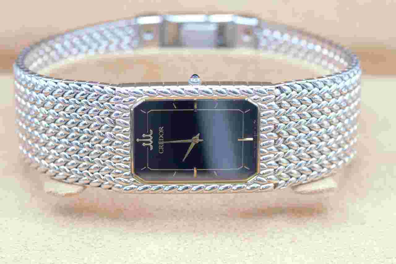Seiko Credor 2F70-5330 “Onyx" 2F70-5330 FULL SET Mint Condition 