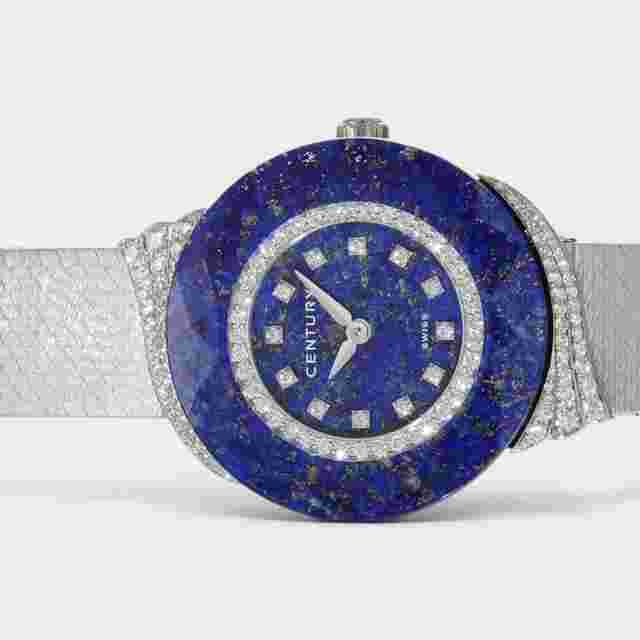 Century Lapis Diamonds / White gold / 24.5 mm / Box / 649l5sl5p66wmg
