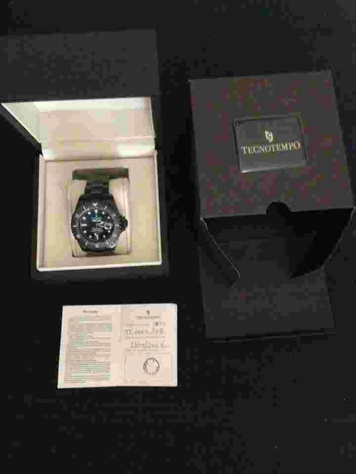 Tecnotempo TT-2000-SNB 2000 Mètres LimitEdition 50 exemplaires Full Black