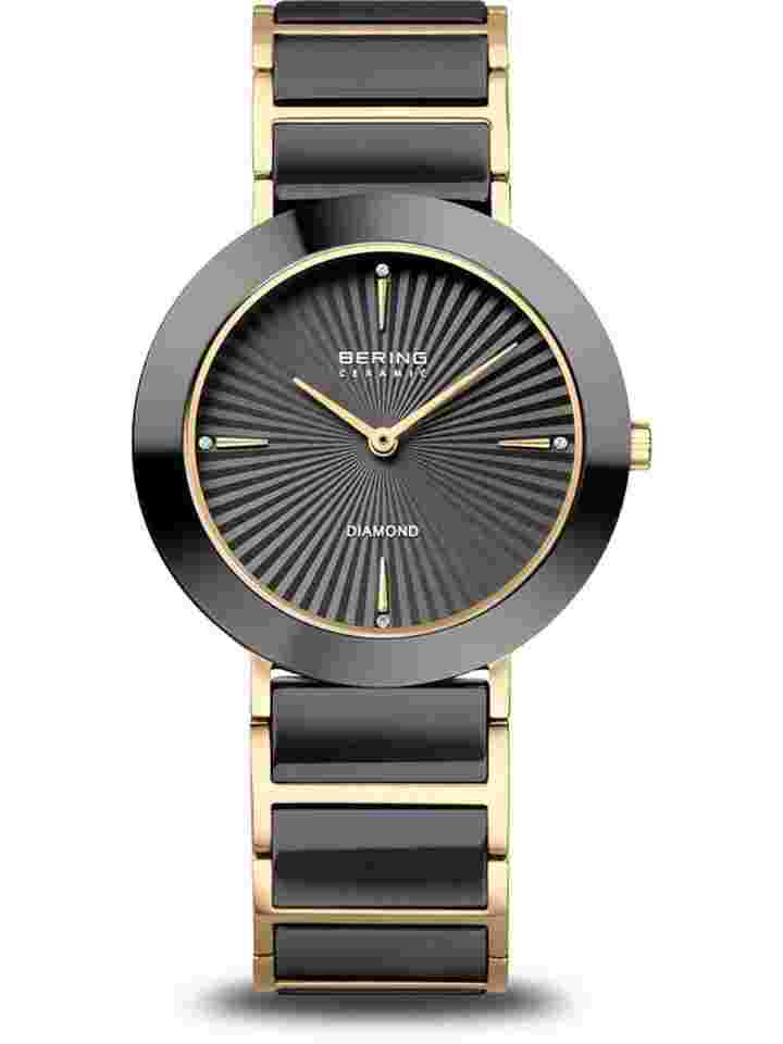 Bering 11435-732 Damenuhr Diamant Keramik 35mm 3ATM